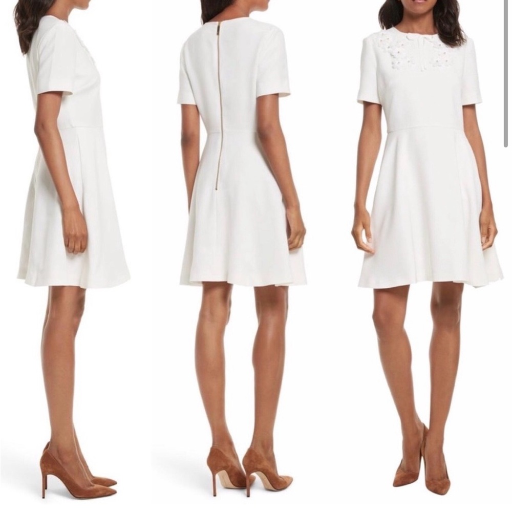 ISO - Do Not Buy! 
Ted Baker London White Mini Dress